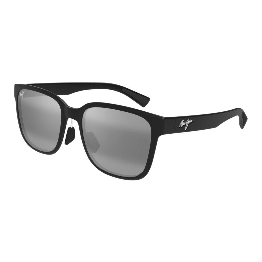 Maui Jim Paulele Af Rectangular Frame Sunglasses With Gradient Grey Lenses