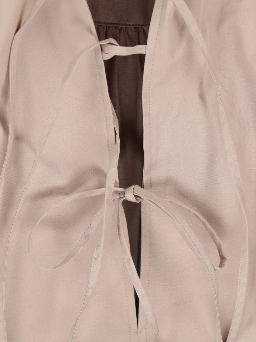 Dries Van Noten Tailored Beige Shirt With Classic Button-Down Design