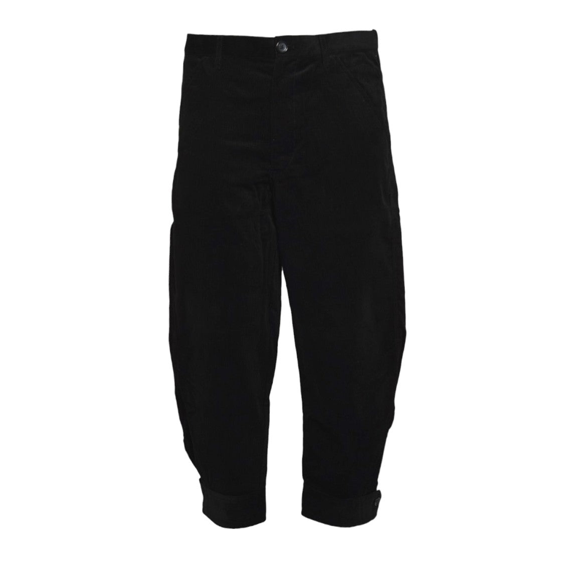 Comme Des Garçons Black Velvet Pants