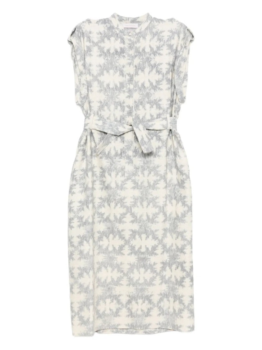 Saiid Kobeisy Printed Midi Dress