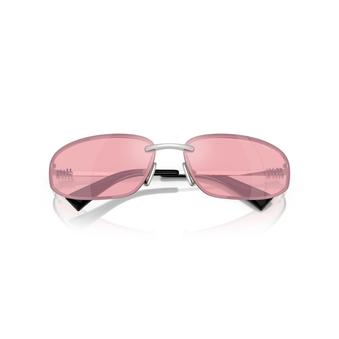 Miu Miu 0Mu A50s Rectangular Rimless Sunglasses