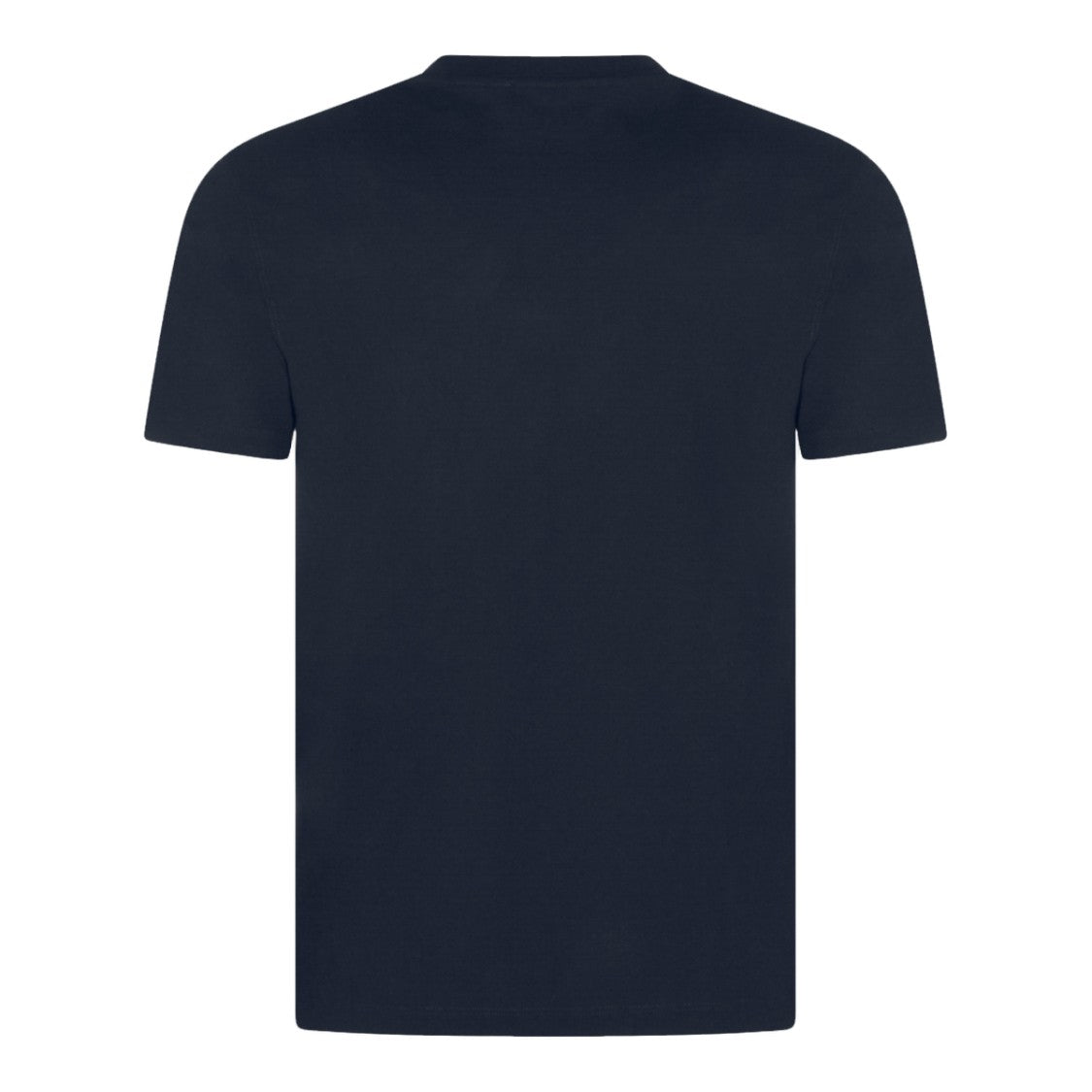 Zanone Classic Short-Sleeve Crew Neck T-Shirt In Dark Navy