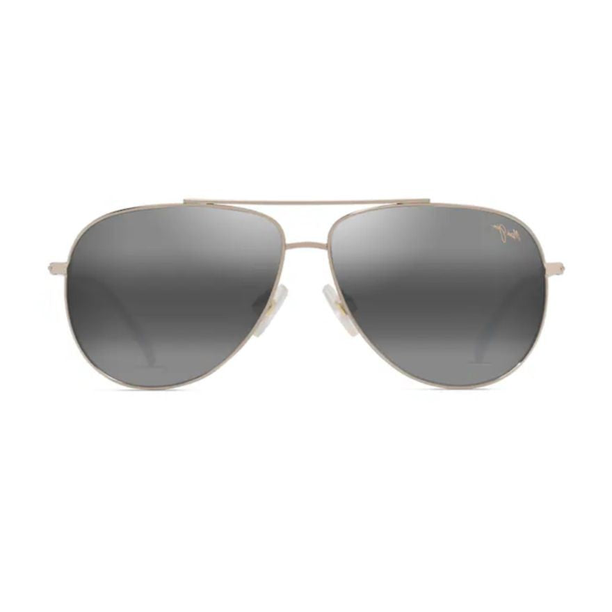 Maui Jim Hauoli Classic Aviator Sunglasses With Metallic Frame