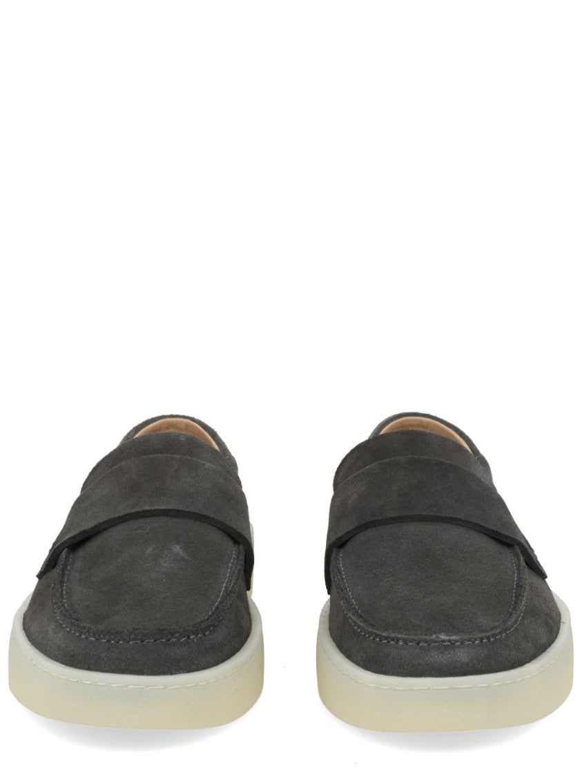 Boss Kieran Cow Suede Penny Loafers