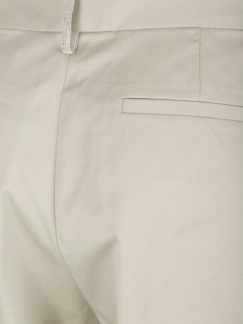 Fabiana Filippi Tailored Slim-Fit Trousers With Pressed Creases