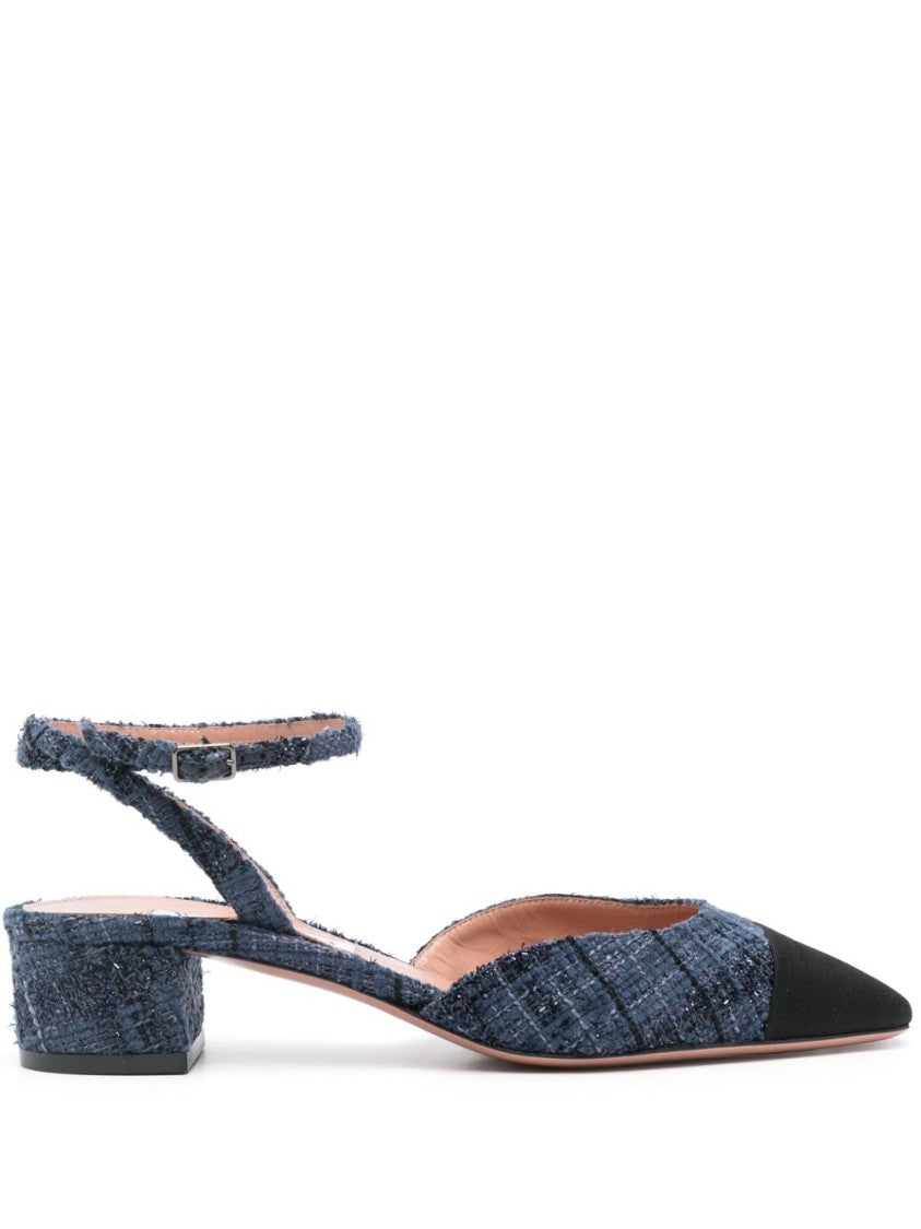 Aquazzura Pointed Toe Pump With Ankle Strap