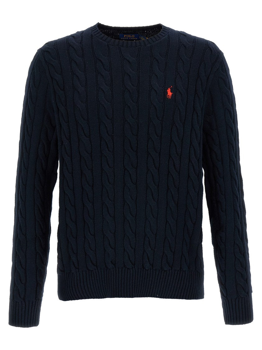 Polo Ralph Lauren Cotton Braided Sweater
