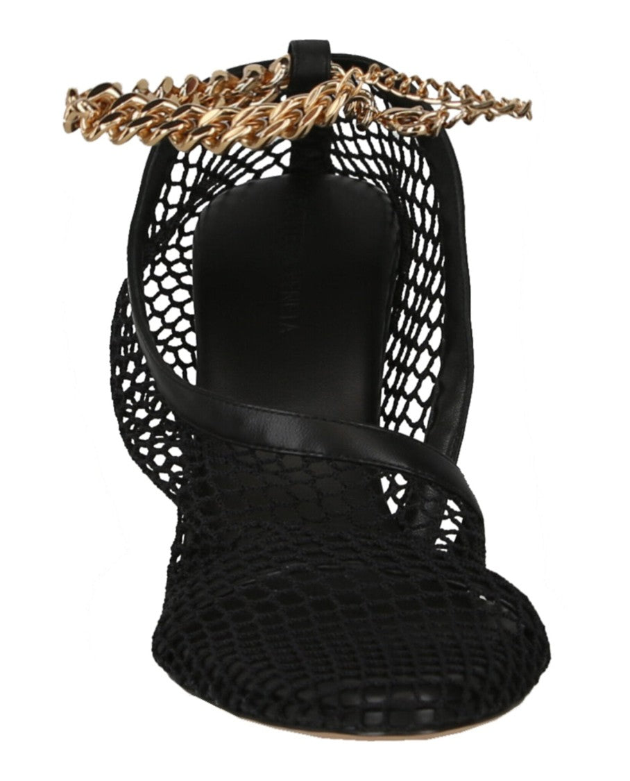 Bottega Veneta Chain-Trimmed Stretch Pumps