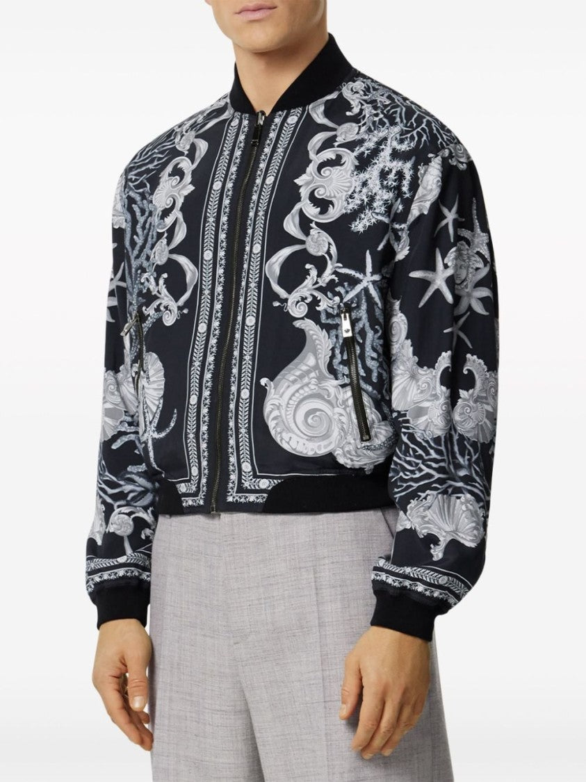Versace Cropped Reversible Jacket