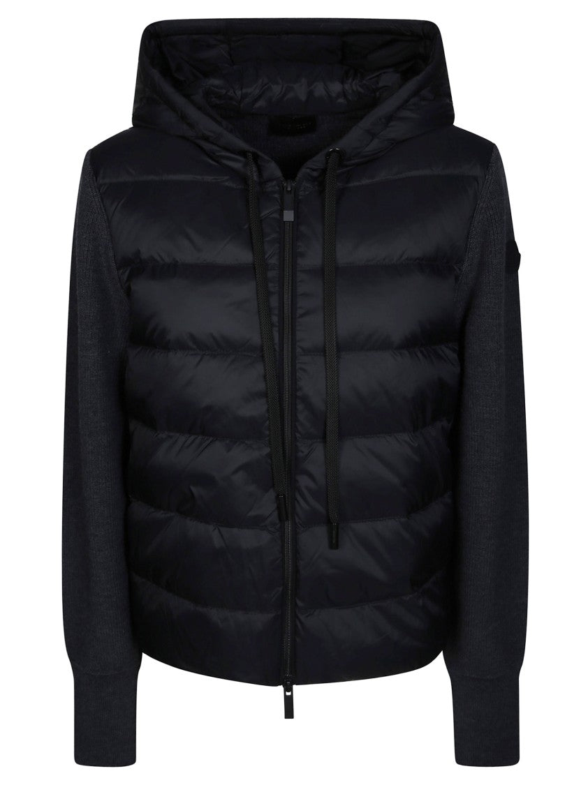 Moncler Quilted Padded Hooded Cardigan