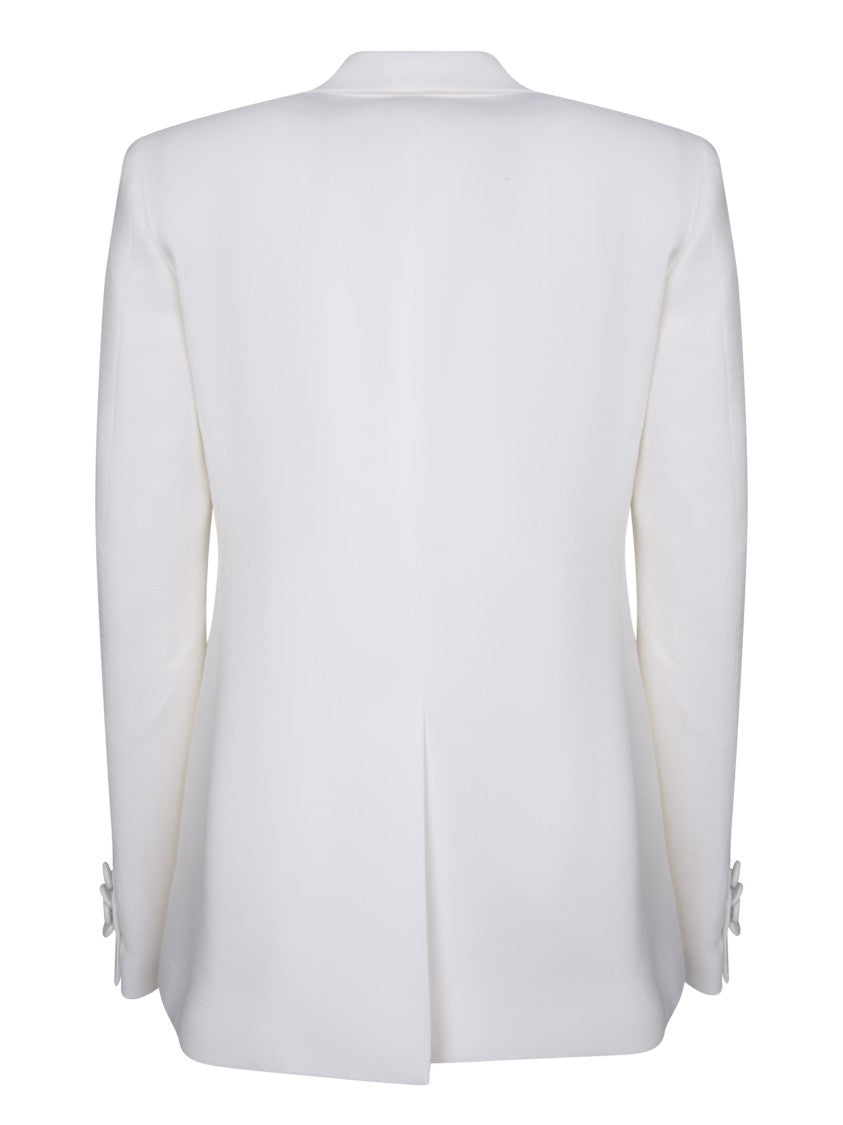 Blanca Vita Tailored High-Waisted Jacket In Viscose Twill