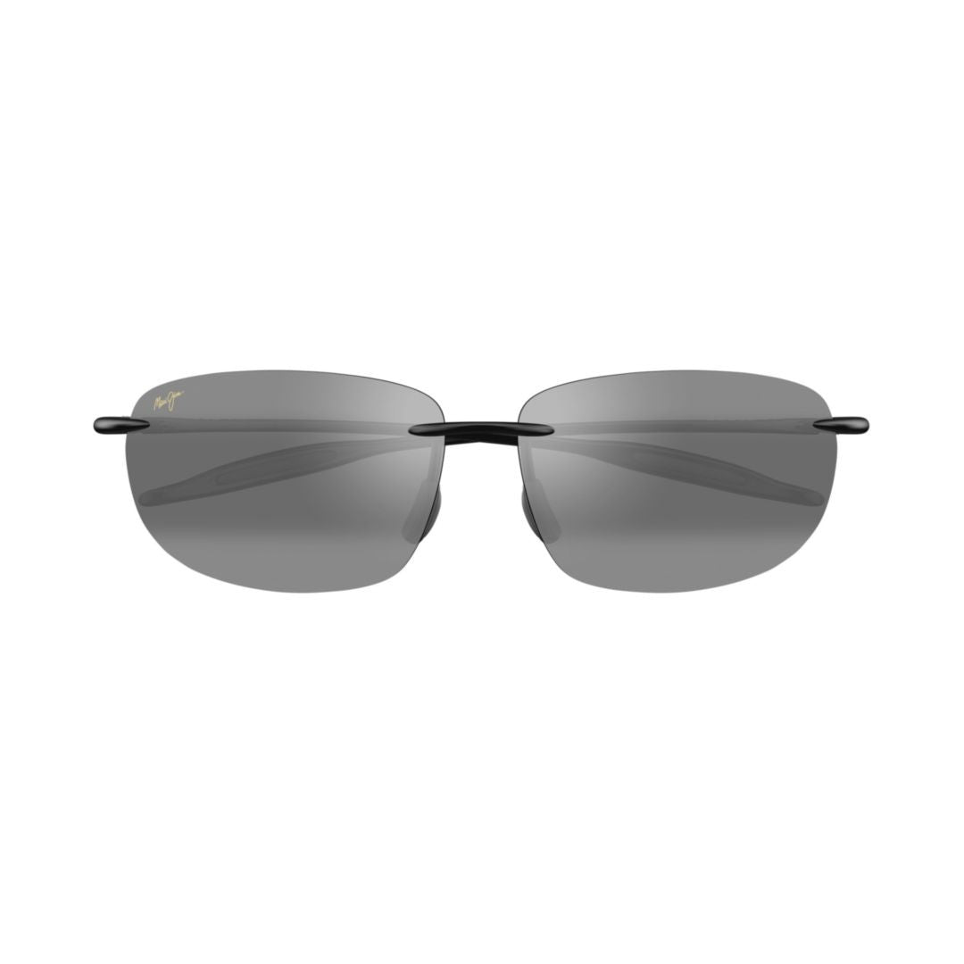 Maui Jim Breakwall Rectangular Rimless Sunglasses With Adjustable Nose Pads