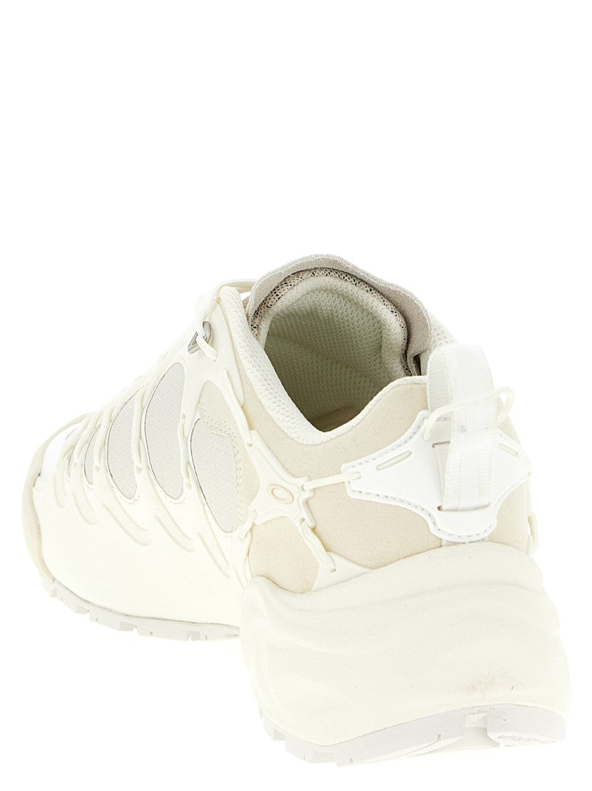Junya Watanabe Technical Fabric Sneakers With Cage-Like Overlay Design