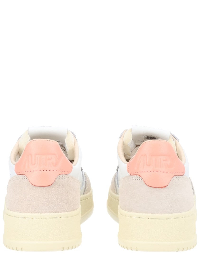Autry Medalist Low Suede Panels Sneakers