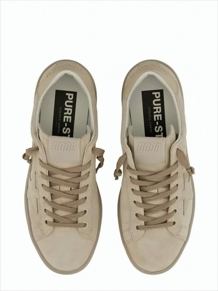Golden Goose Low-Top Sneakers With Embossed Star Detail