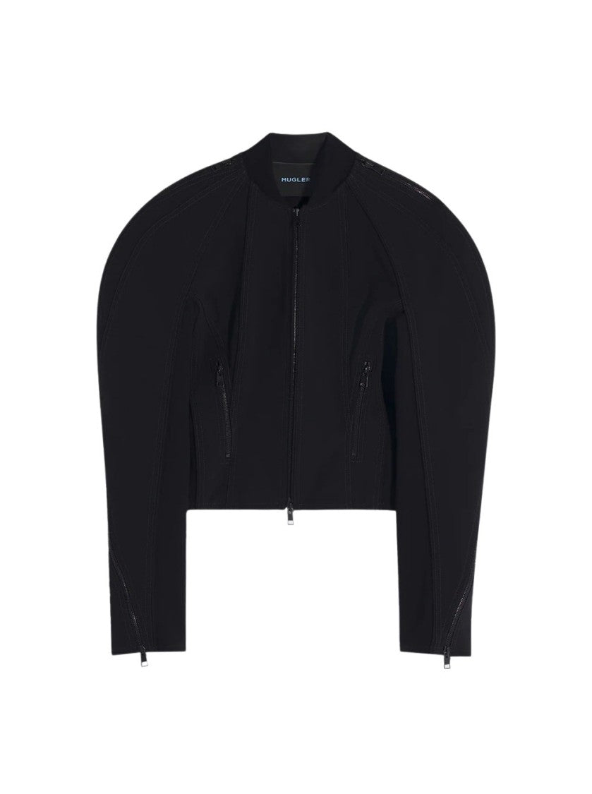 Mugler Sculpted Scuba Jacket