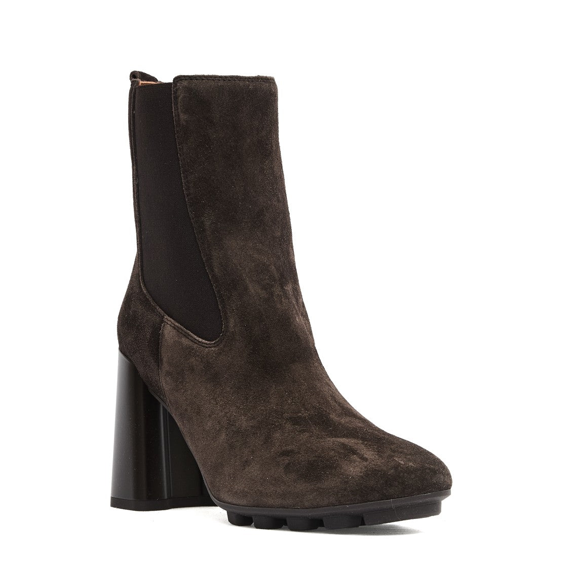 Hogan T. 85 Mm Cam Brown Ankle Boot