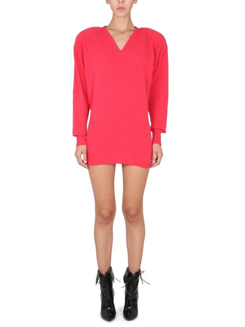 Philosophy Di Lorenzo Serafini Structured V-Neck Mini Dress