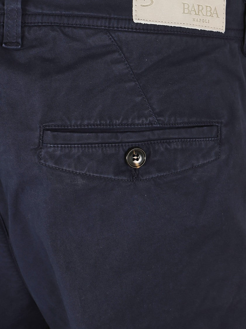 Barba Napoli Tailored Bermuda Shorts With Cargo Pockets