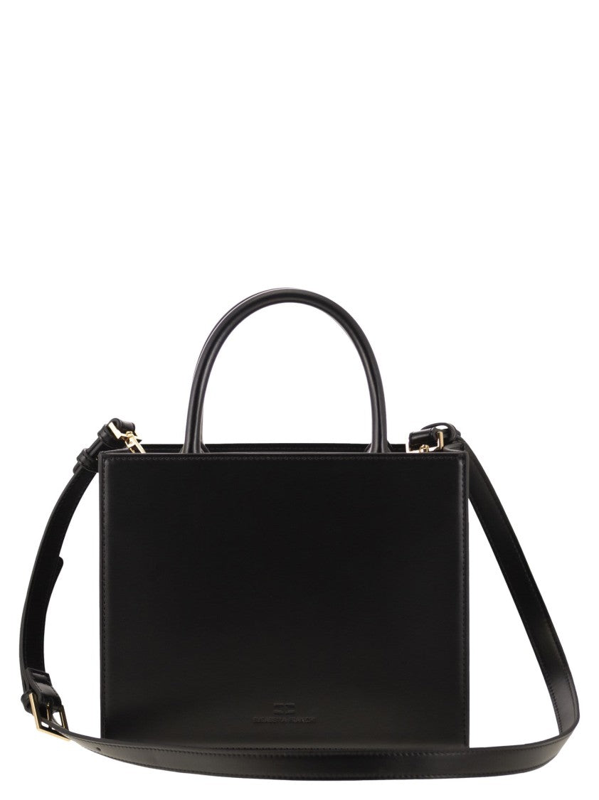 Elisabetta Franchi Small Tote Bag With Logo