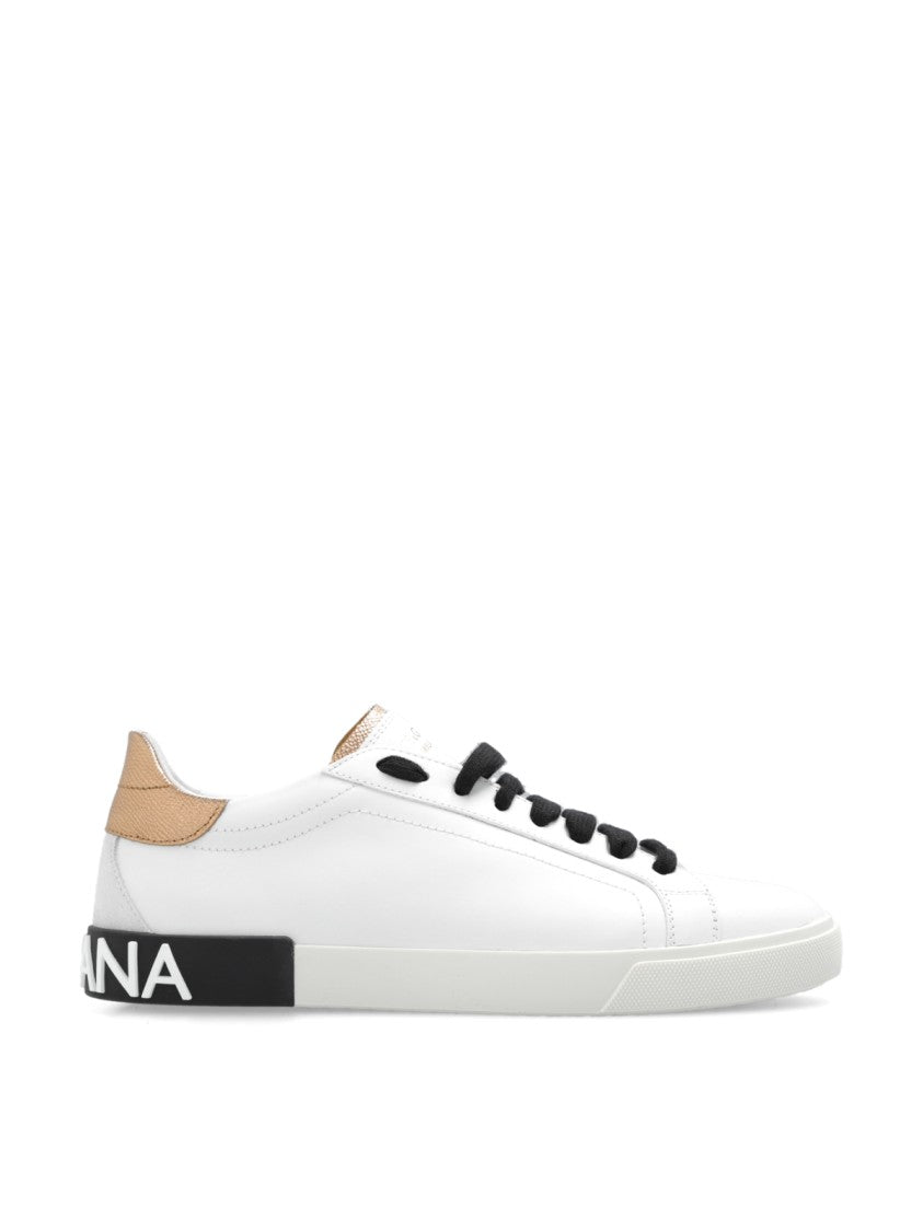 Dolce & Gabbana Portofino Logo Low Top Sneakers