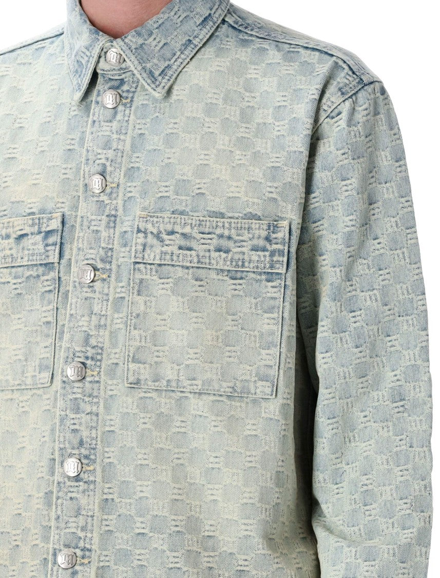 Misbhv Monogram Denim Overshirt