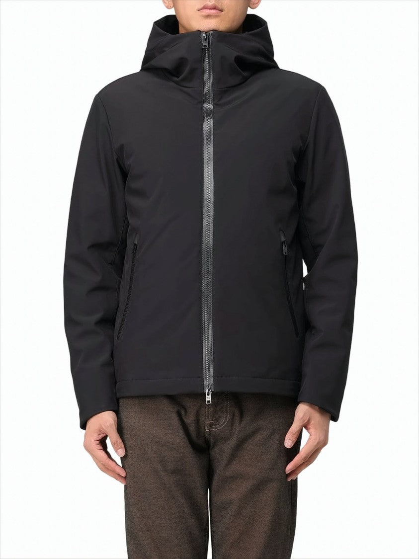Woolrich Stretch Fabric High Collar Woolrich Jacket
