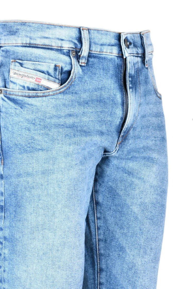 Diesel Blue Cotton Elastane Men's Jeans