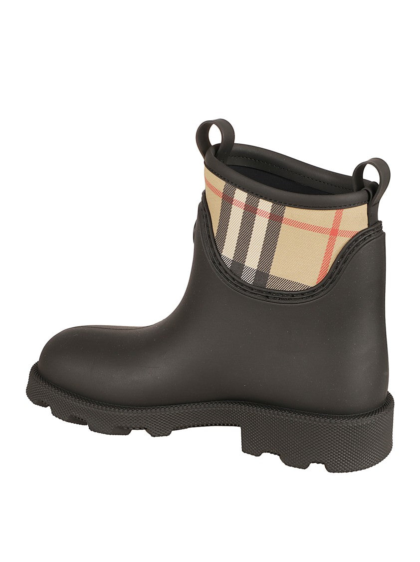 Burberry Ankle Boots In Rubber
