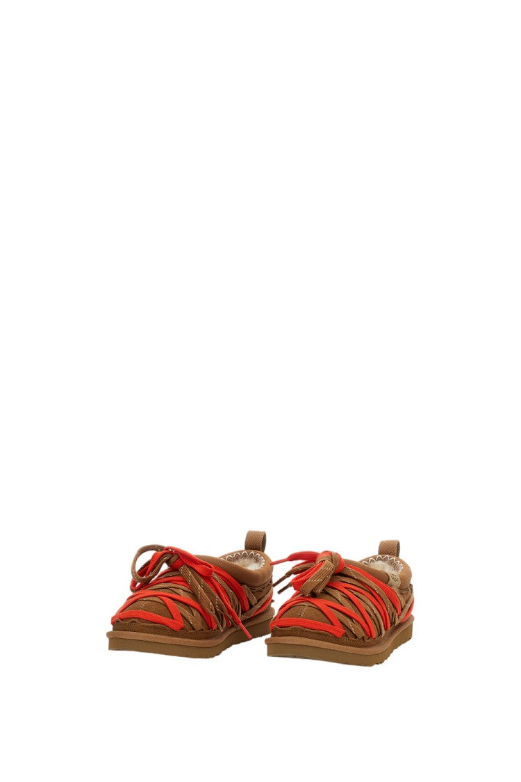 Ugg Chestnut Tasman Lace Man Suede Shoes