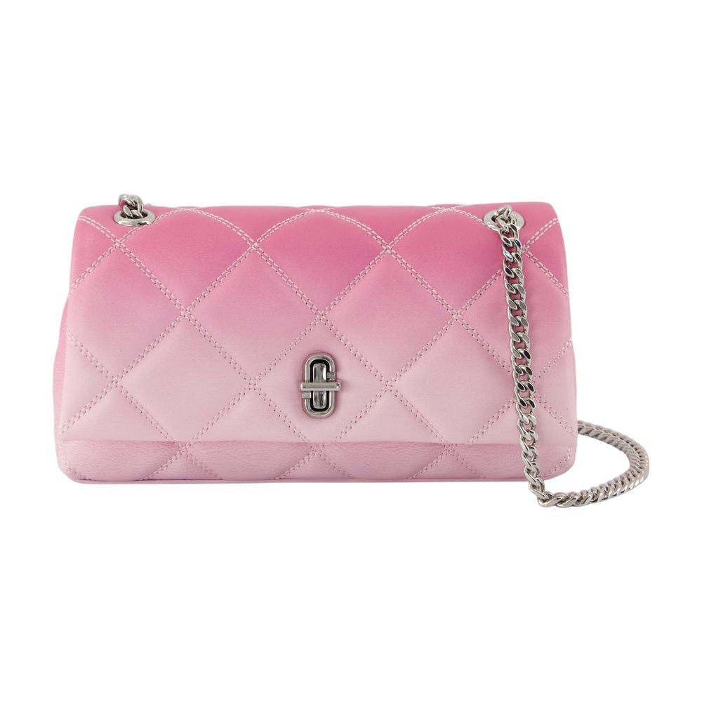 Marc Jacobs The Dual Chain Wallet On Chain - Leather - Pink