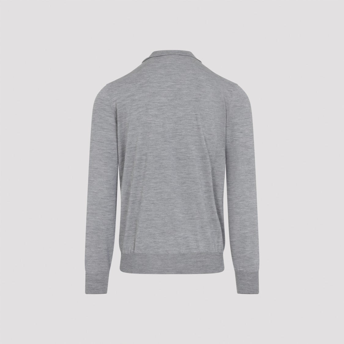 Brunello Cucinelli Medium Grey Virgin Wool Cashmere Turtleneck