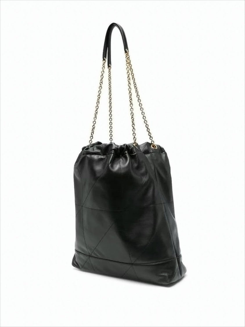 Saint Laurent Slouchy Nappa Leather Shoulder Bag
