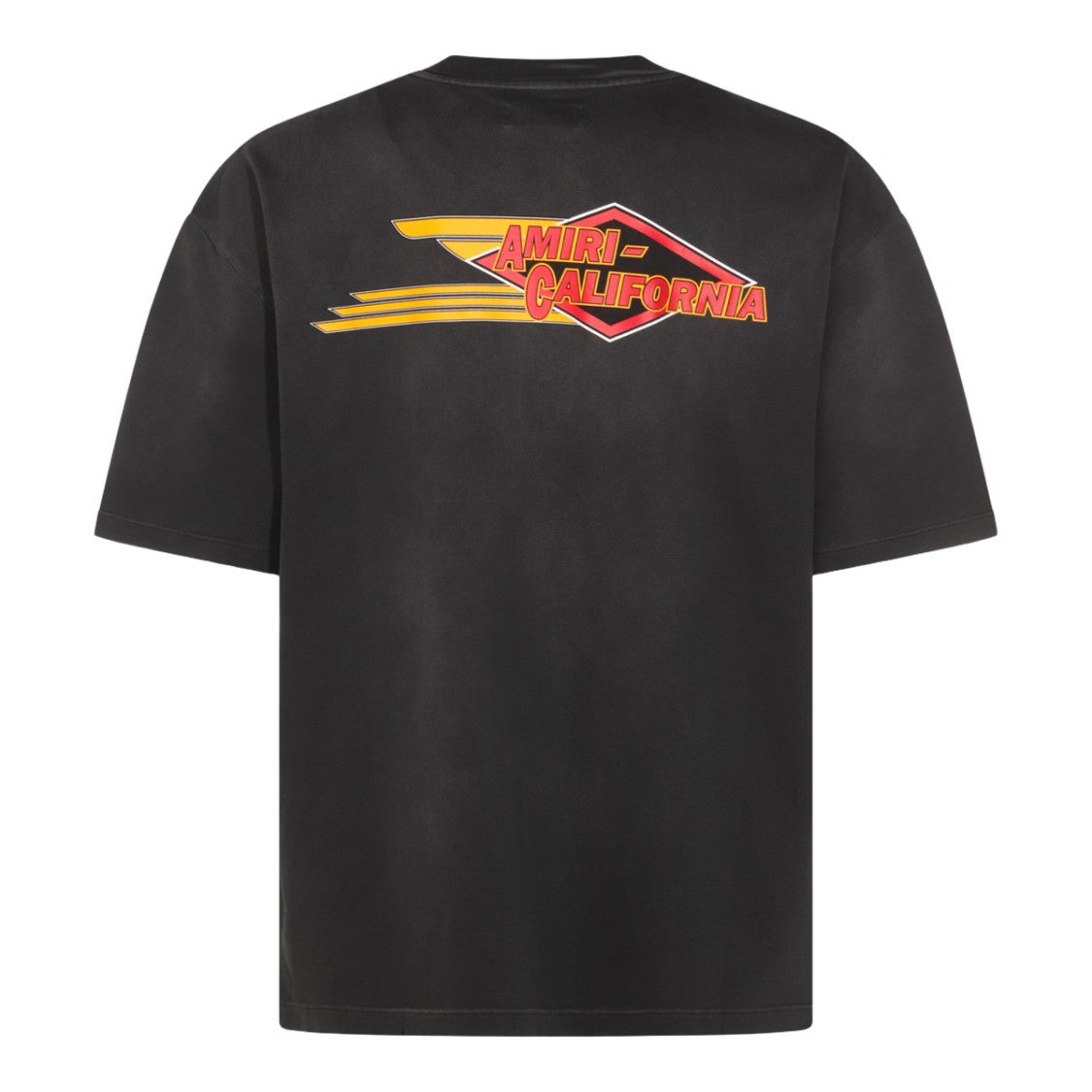 Amiri Bold Graphic Eagle Print Black T-Shirt