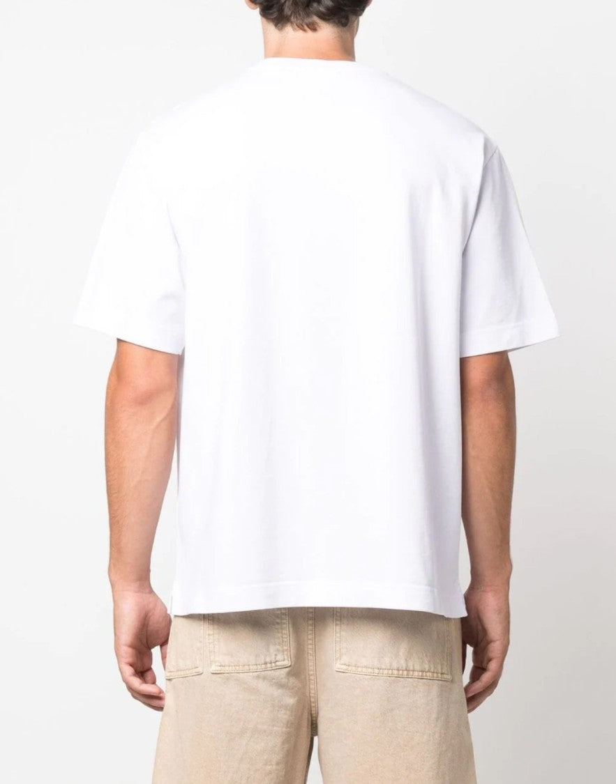 Maison Kitsuné Floral Print Logo T-Shirt