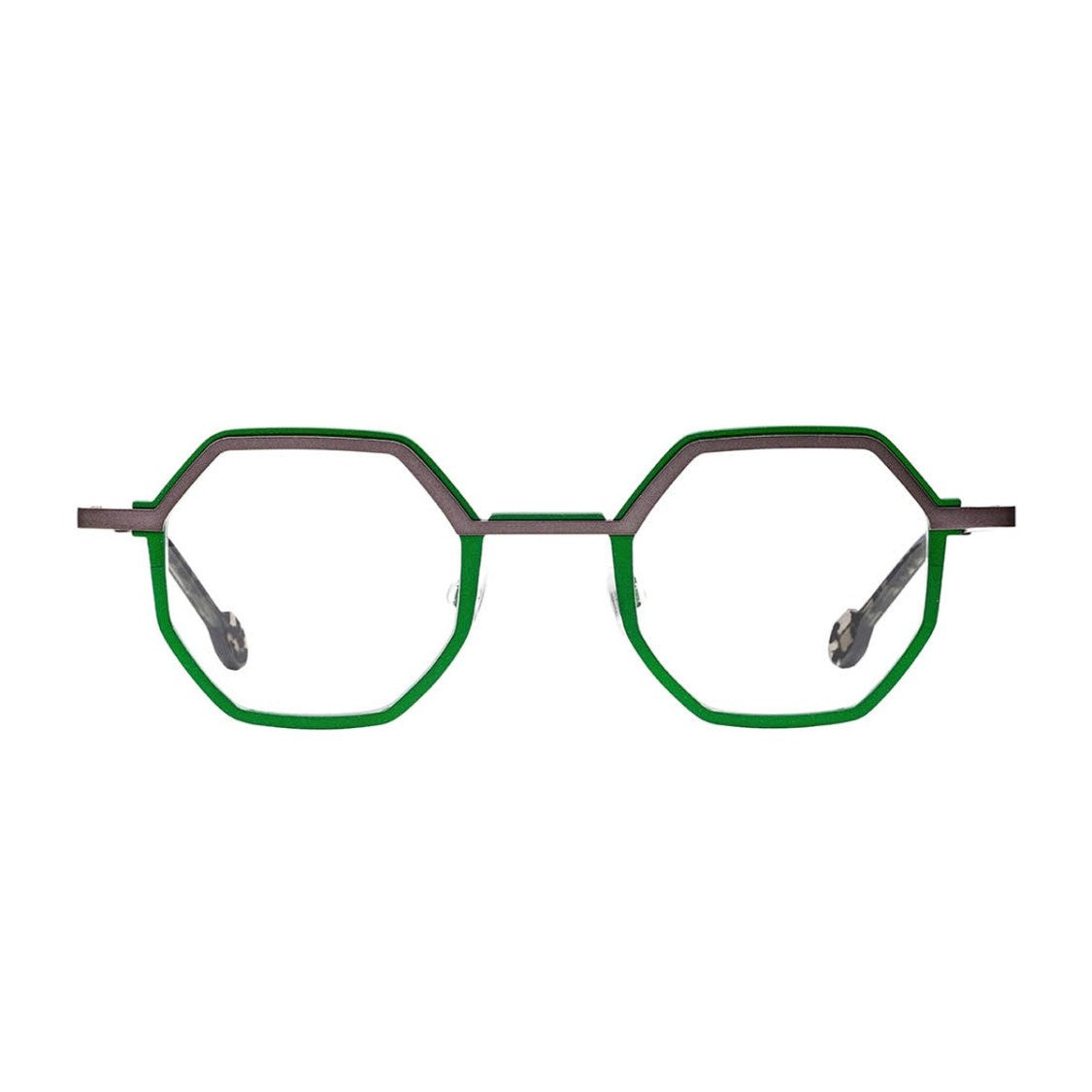 Matttew Green Doyenne Titanium Geometric Sunglasses