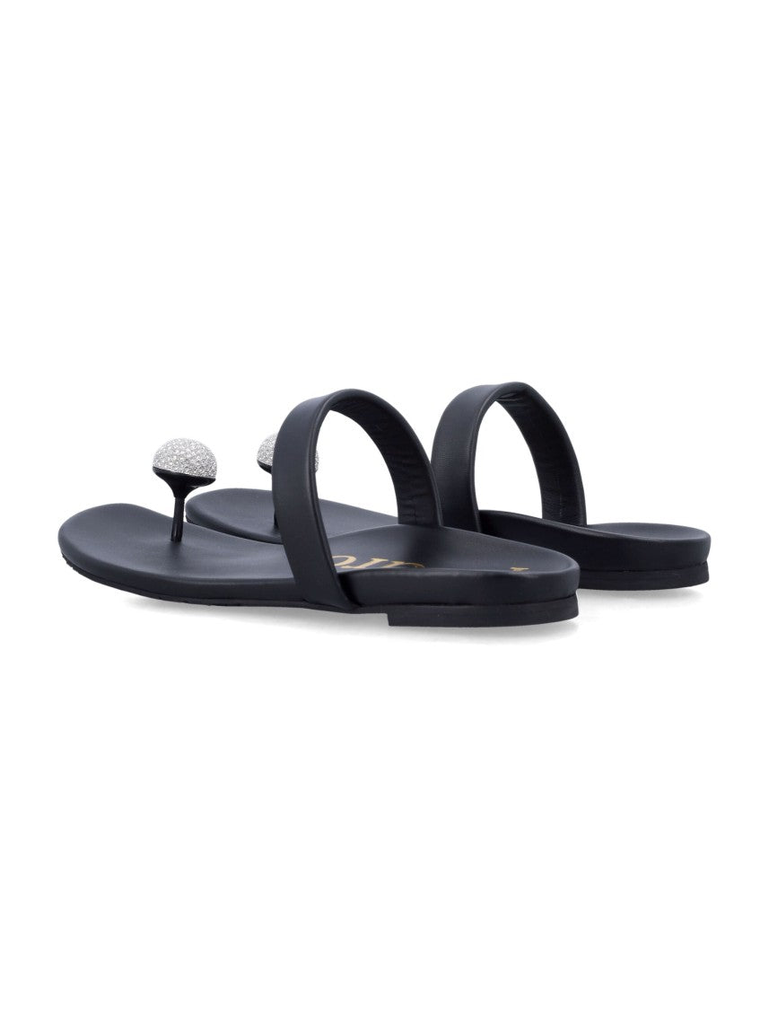 Pedro Garcia Bria Minimalist Textured Sandals