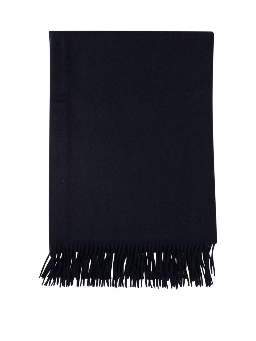 Max Mara Cashmere Stole With Fringed Edges