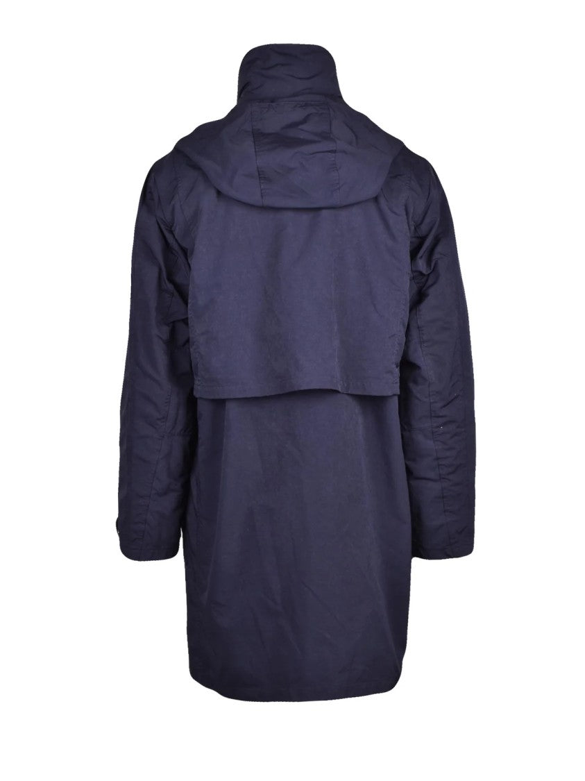 Add Garment Dyed Parka With Vintage Finish And Secure Fastening