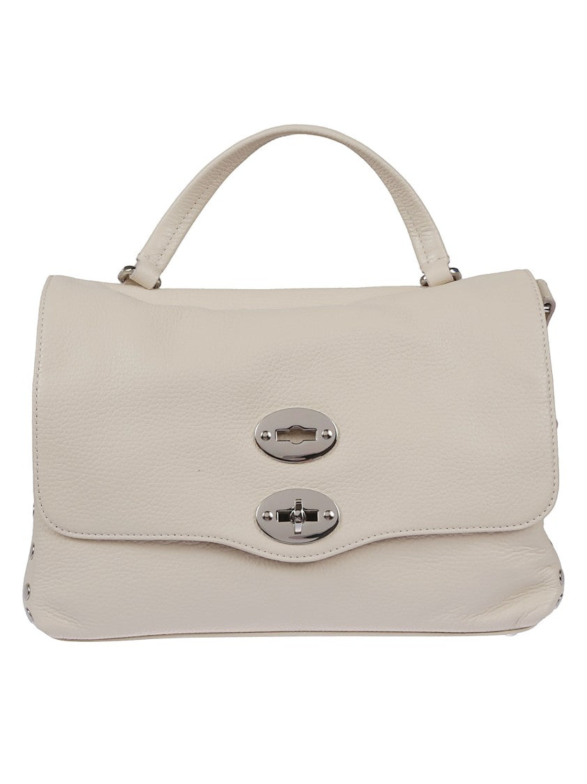 Zanellato Textured Leather Handbag With Structured Silhouette