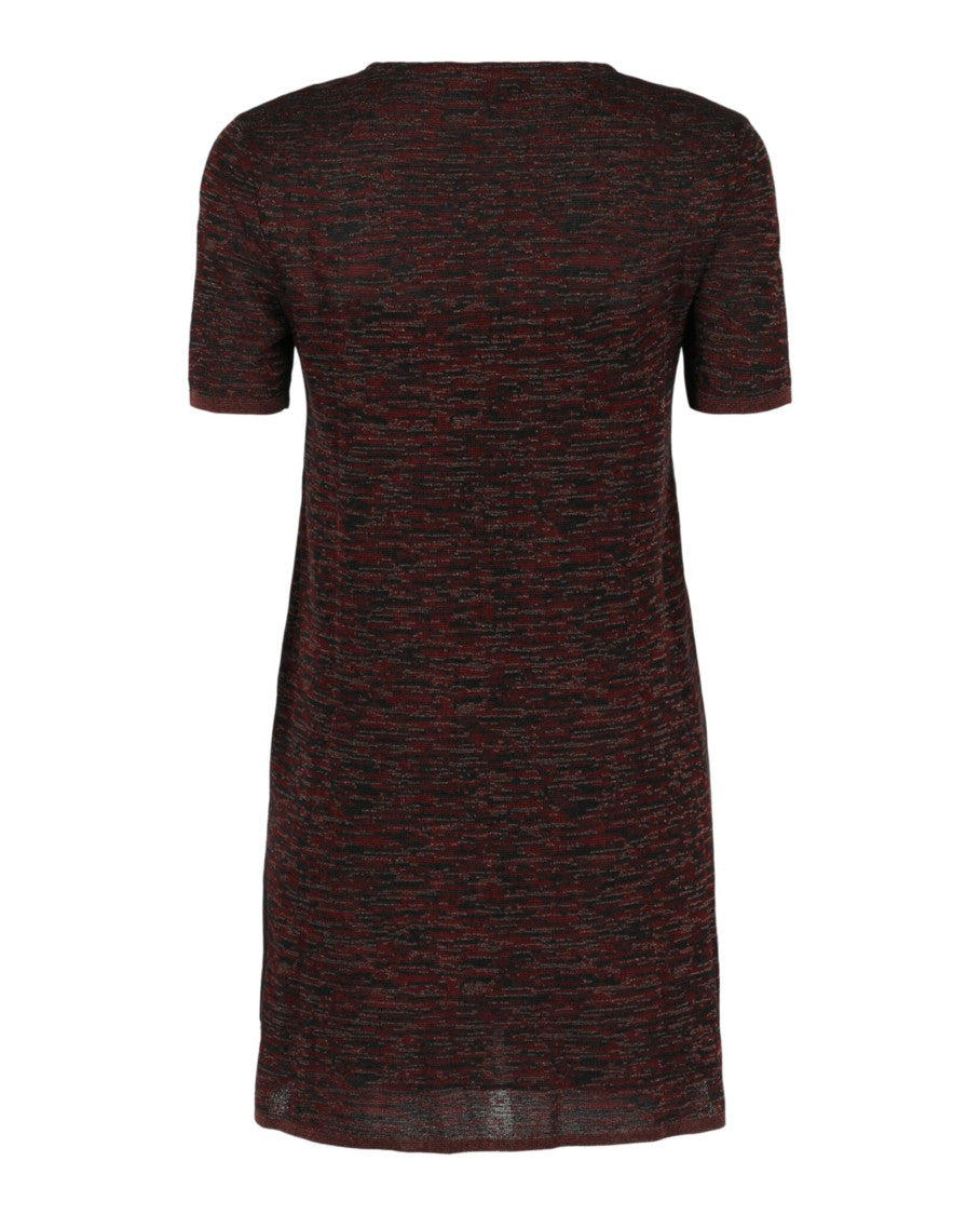 M Missoni Metallic Slub Knit Mini Dress
