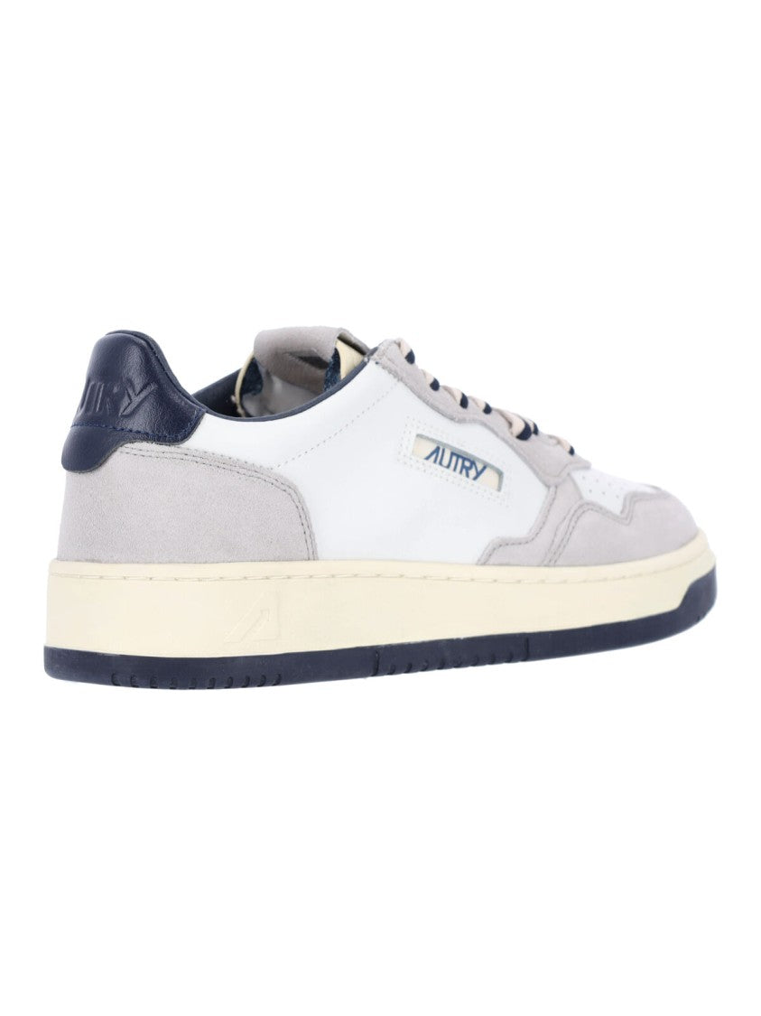 Autry Low-Top Sneakers With Suede And Smooth Paneling