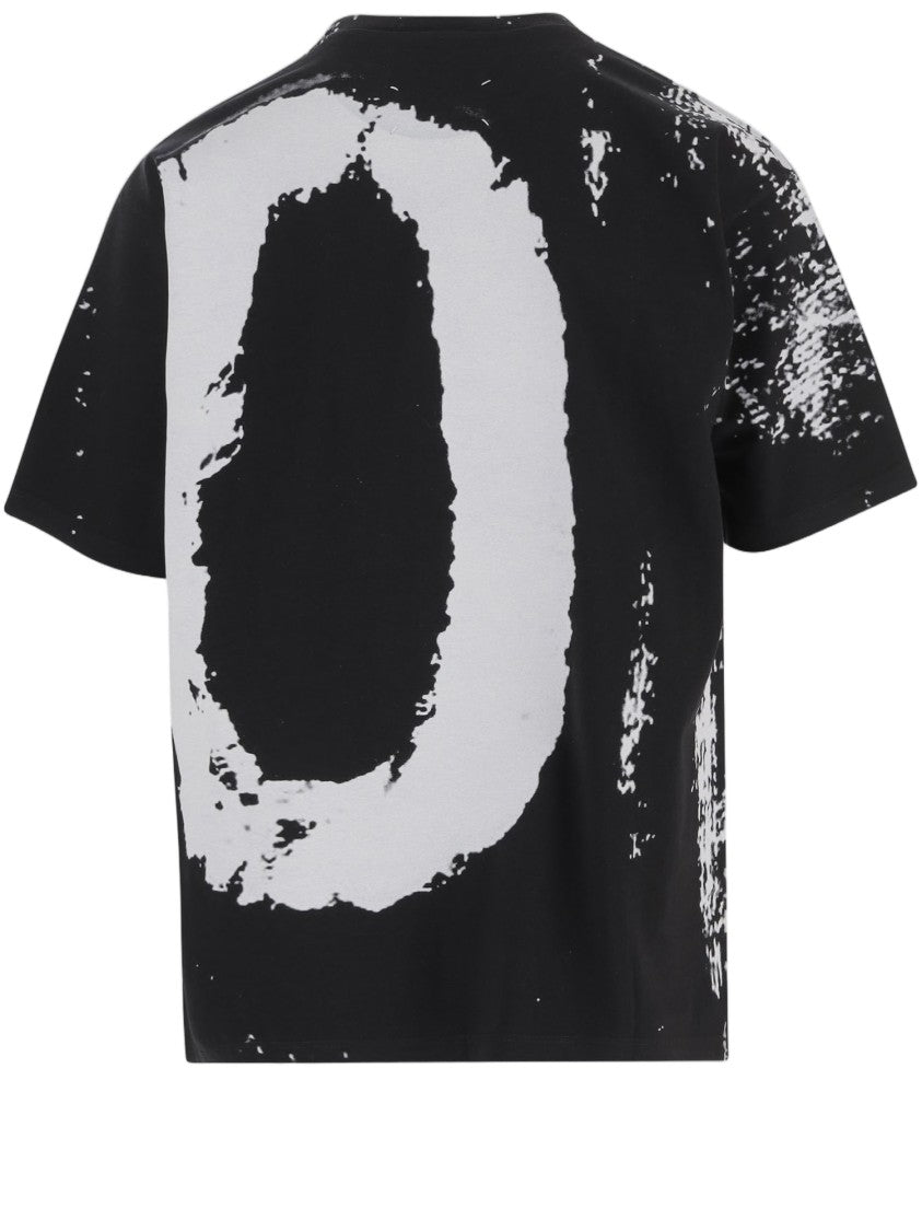 Maison Margiela Oversized Cotton T-Shirt With Iconic Number 10 Design