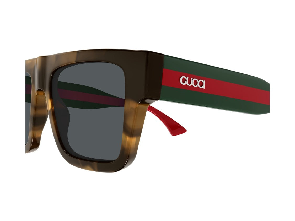 Gucci Gg1868s Tortoiseshell Oversized Square Sunglasses