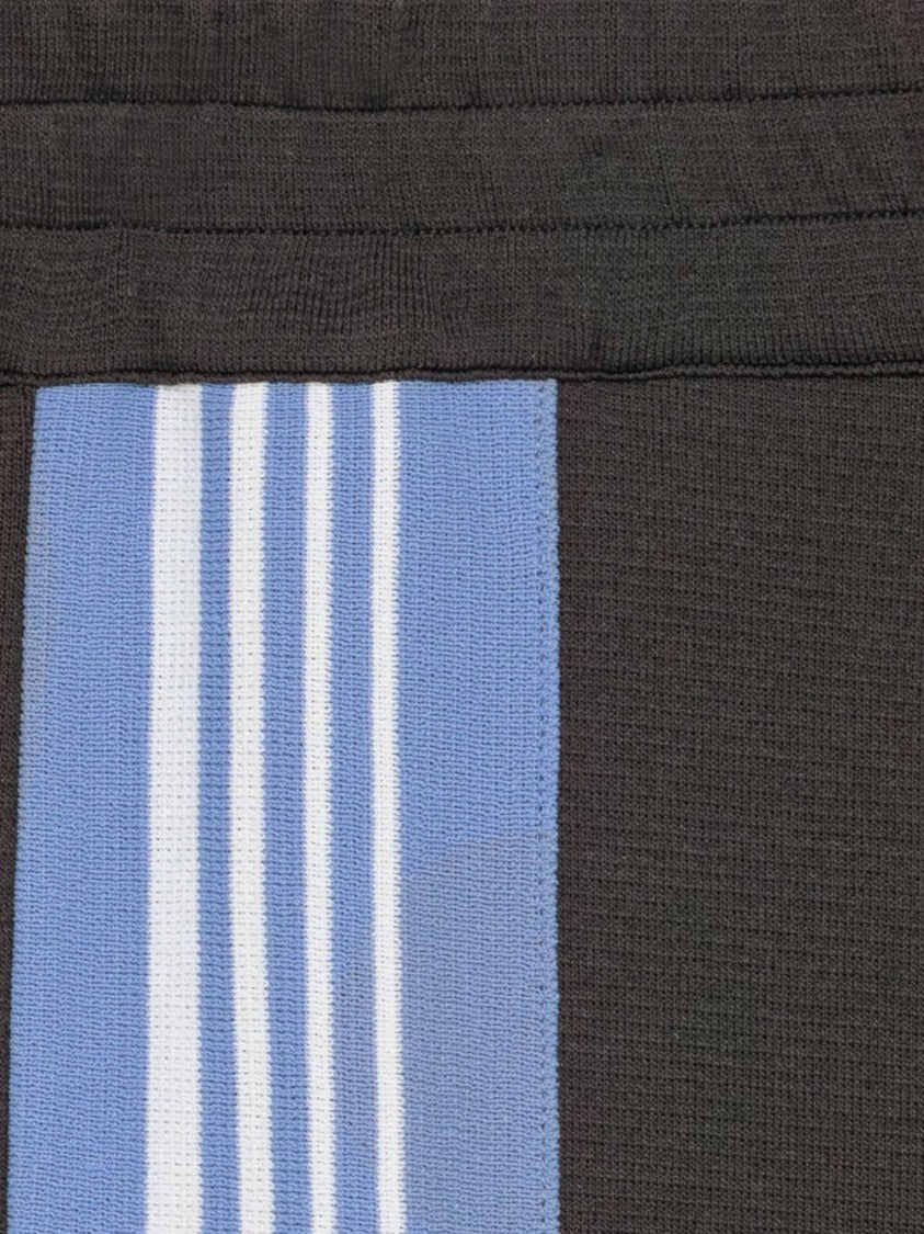Autry Relaxed-Fit Joggers With Light Blue Side Stripes