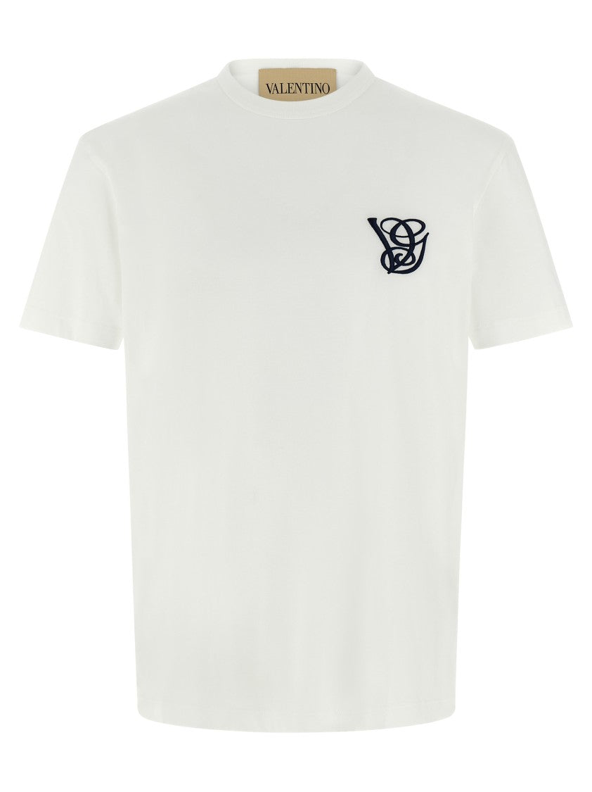Valentino Garavani Logo Embroidery T-Shirt