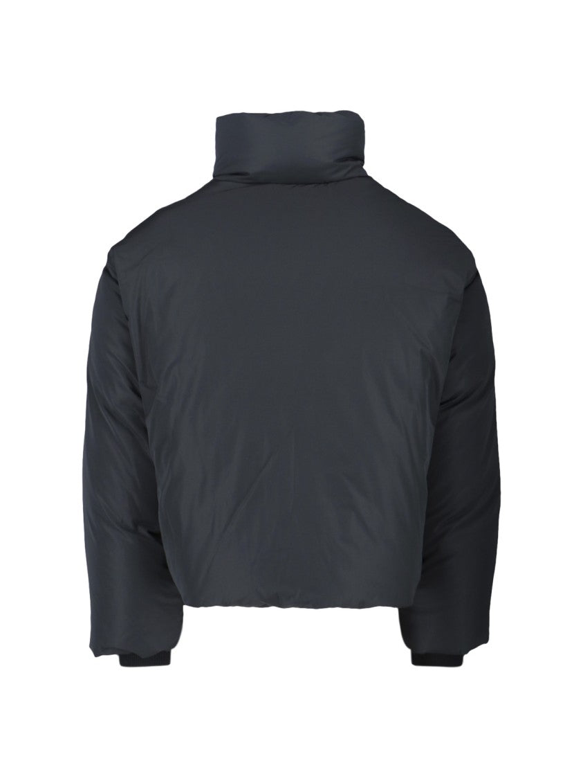 Ami Sleek Black Jacket With Structured Silhouette