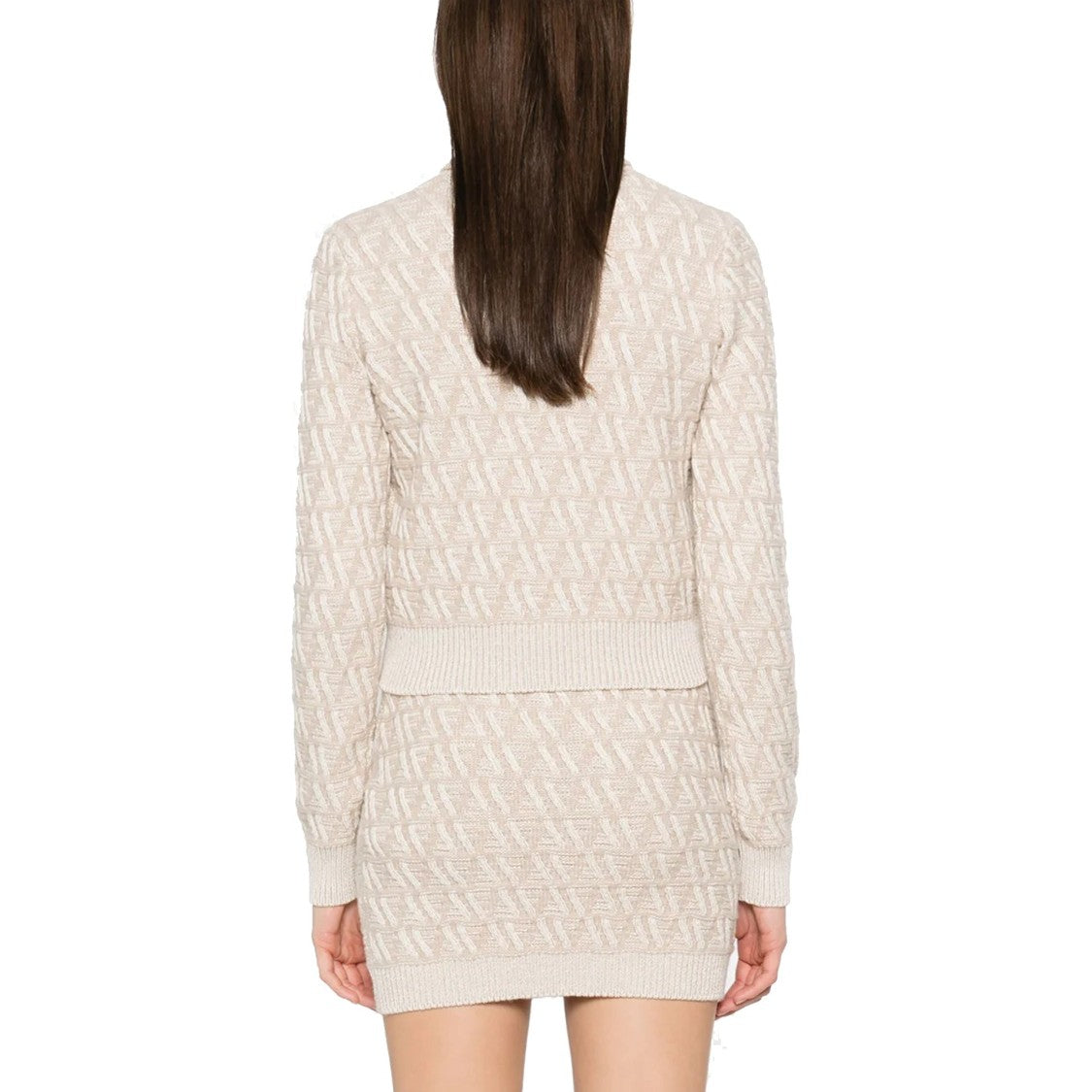 Fendi Ff Wool And Cashmere Sweater
