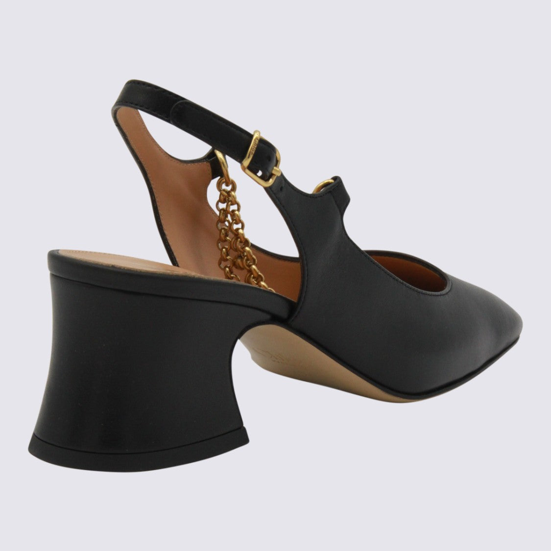 Chloé Black Leather Pumps