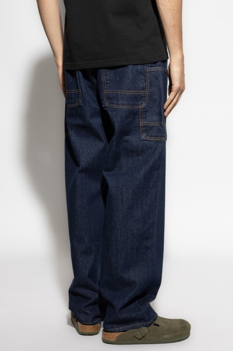 Kenzo Navy Bootcut Jeans With Practical Pockets